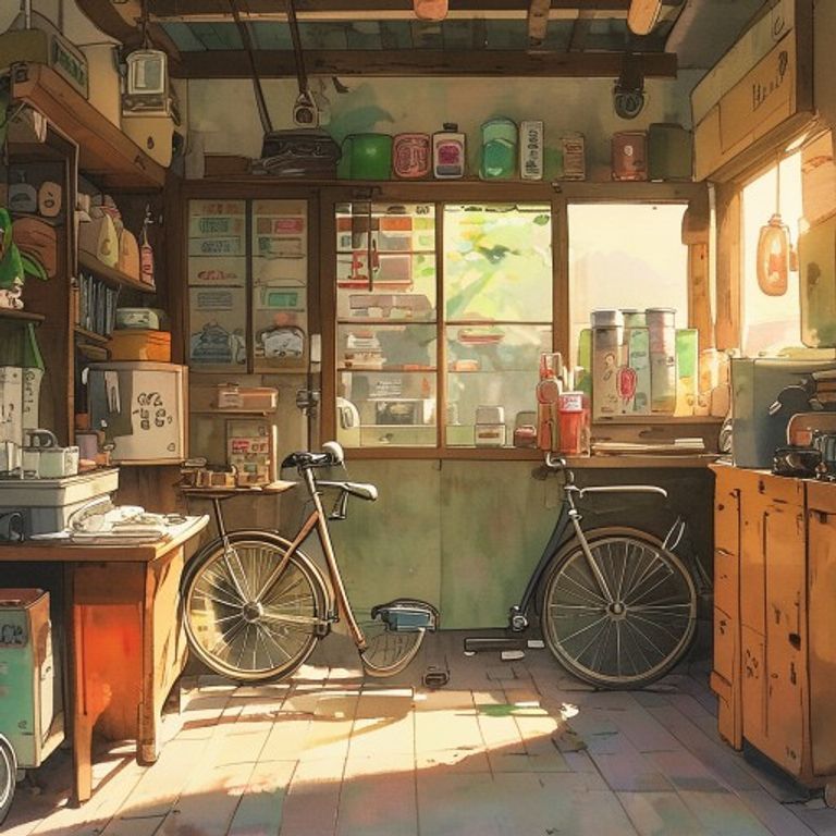 走進腳踏車修理店：平口袋與腳踏車的午後