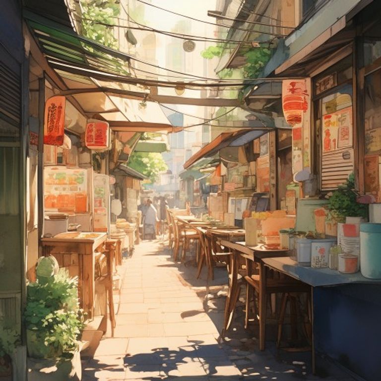 走進校園美食街：平口袋與校園的午後