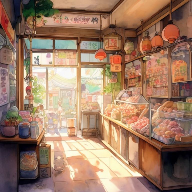 走進糖果店：平口袋與糖果的午後