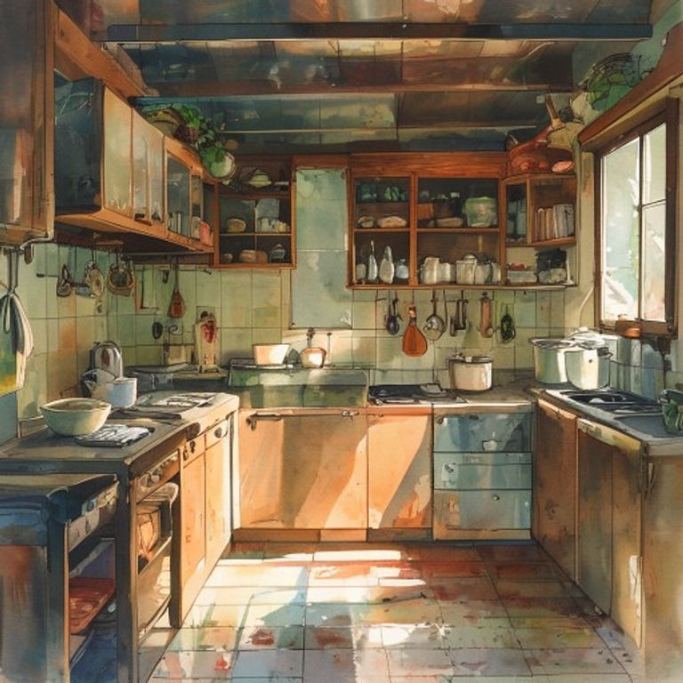 走進媽媽的廚房：平口袋與廚房的午後