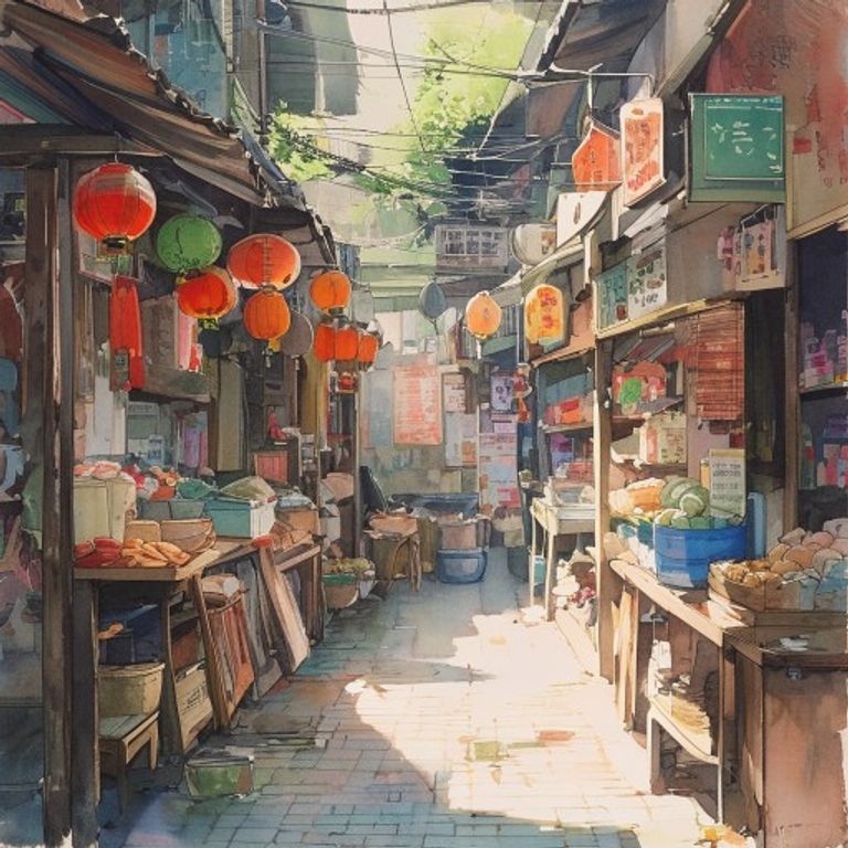 過年前的市場的日常：平口袋裝著什麼樣的故事