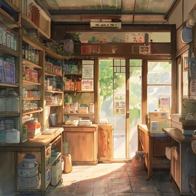 藥局櫃台前：平口袋裝著一張處方箋的安心