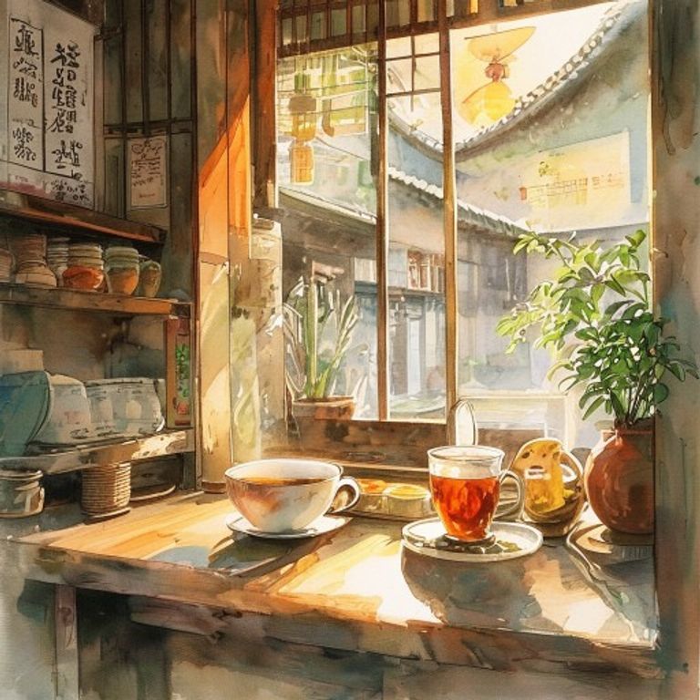 茶行的午後：平口袋裝著一斤烏龍的香氣