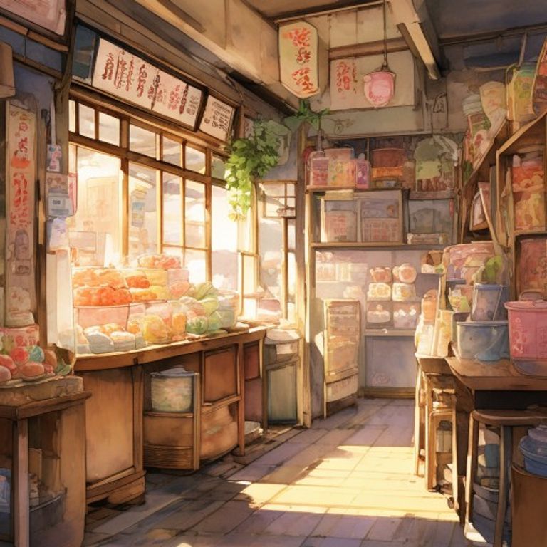 走進糖果店：洞口袋與糖果的午後