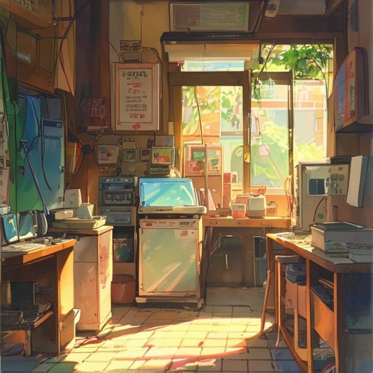 走進電子材料行：洞口袋與電子零件的午後