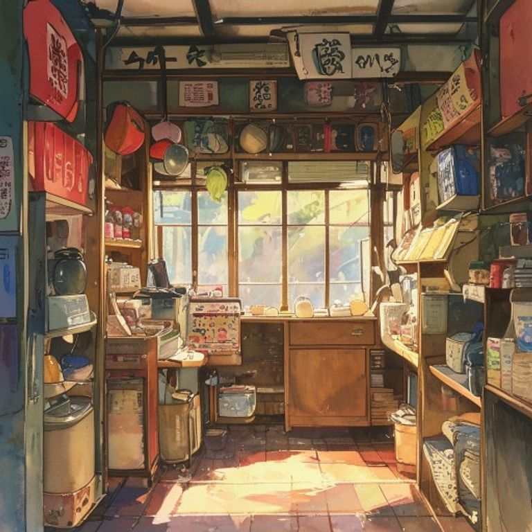 走進釣具店：洞口袋與釣具的午後