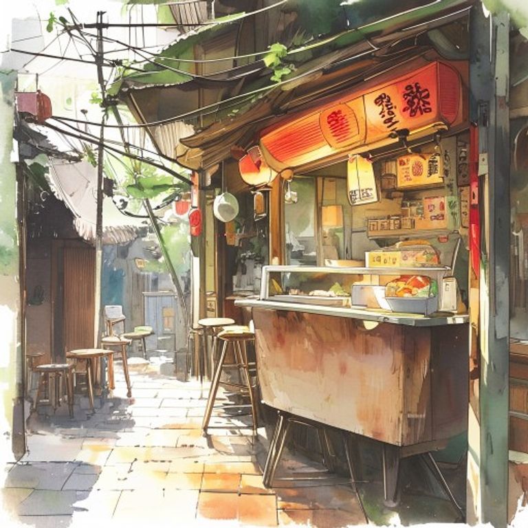 走進行動餐車：洞口袋與餐車的午後