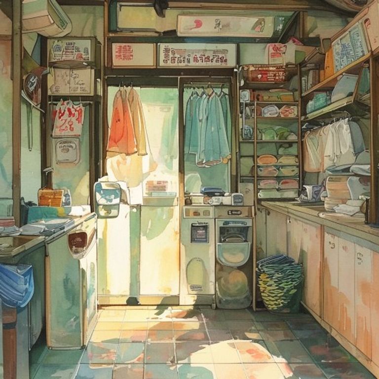 洗衣店的日常：洞口袋裝著什麼樣的故事