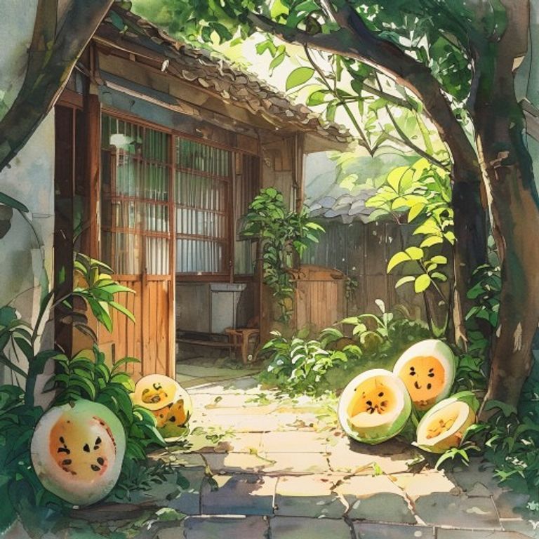 木瓜園出貨：洞口袋護著金黃的南國果實