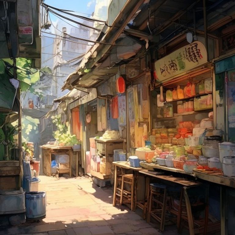 雨天的市場的日常：洞口袋裝著什麼樣的故事