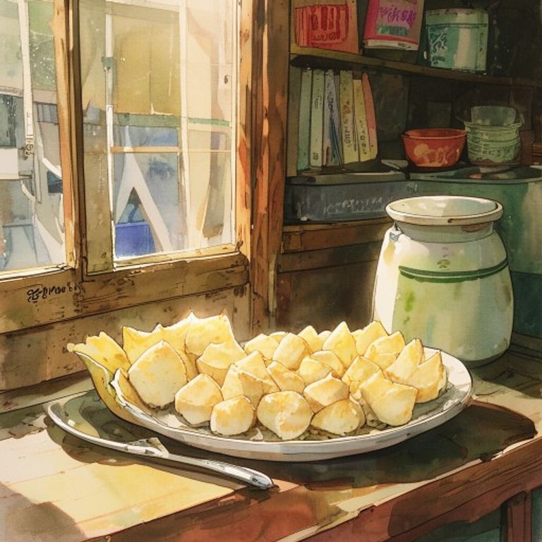 走進芋頭片攤：洞口袋與芋頭的午後