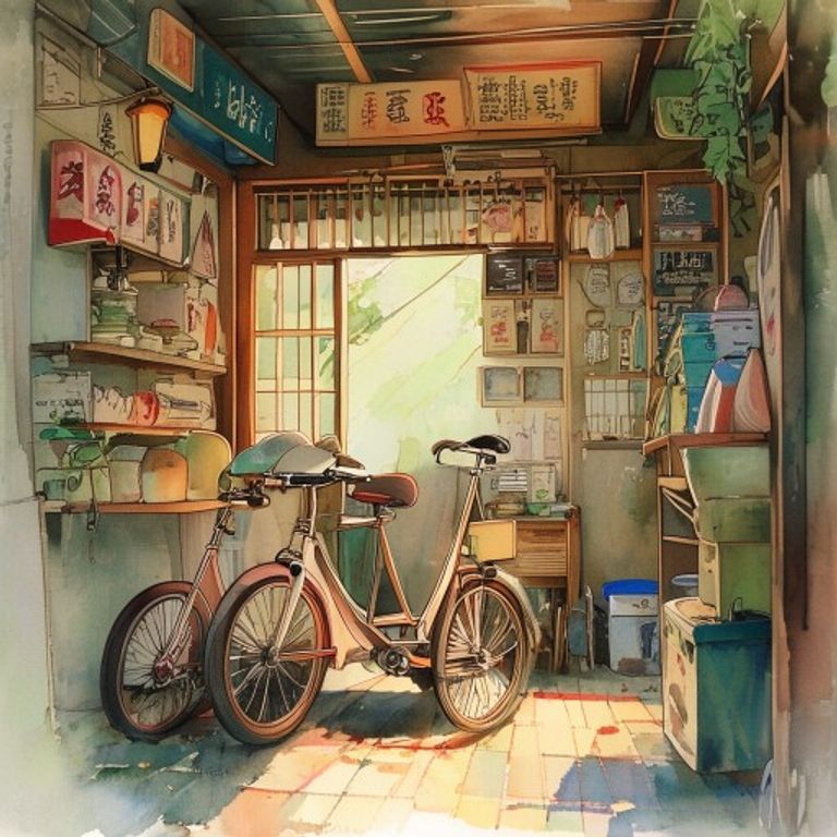 腳踏車修理店的日常：背心袋裝著什麼樣的故事