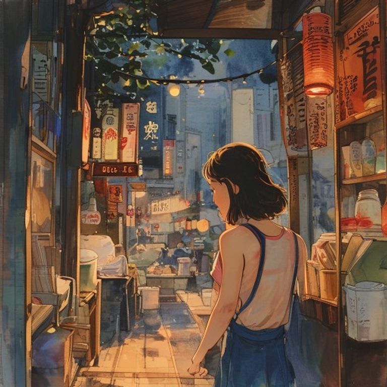 夜裡的手搖飲店：背心袋裝著一整條街的宵夜