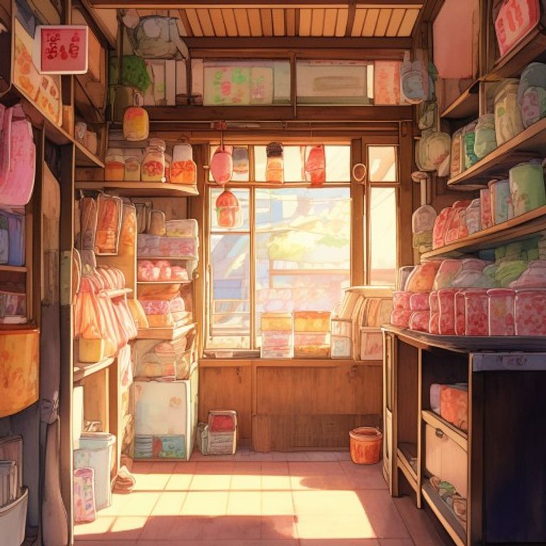 走進糖果店：背心袋與糖果的午後