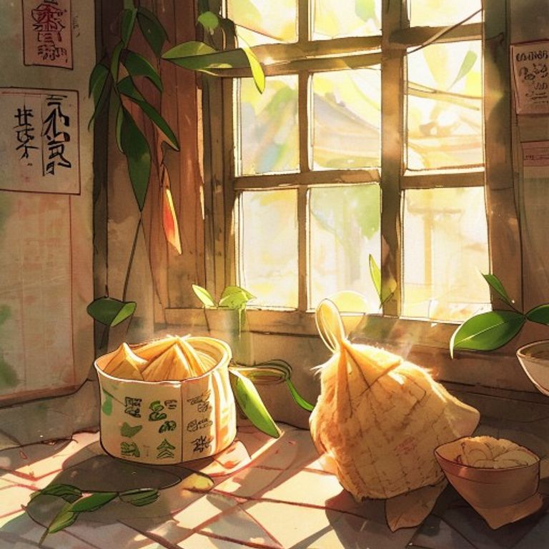 走進端午粽子：背心袋與端午的午後