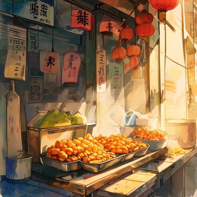 走進烤魷魚攤：背心袋與烤魷魚的午後