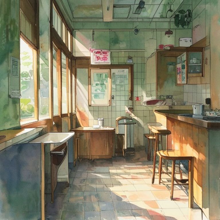 醫院餐廳的日常：背心袋裝著什麼樣的故事