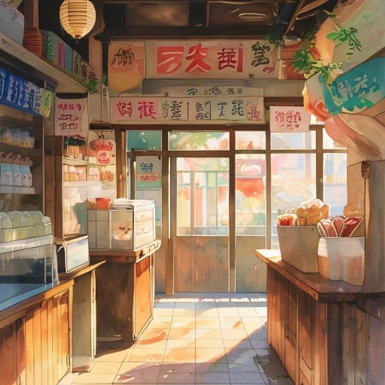 走進冰淇淋店：背心袋與冰淇淋的午後