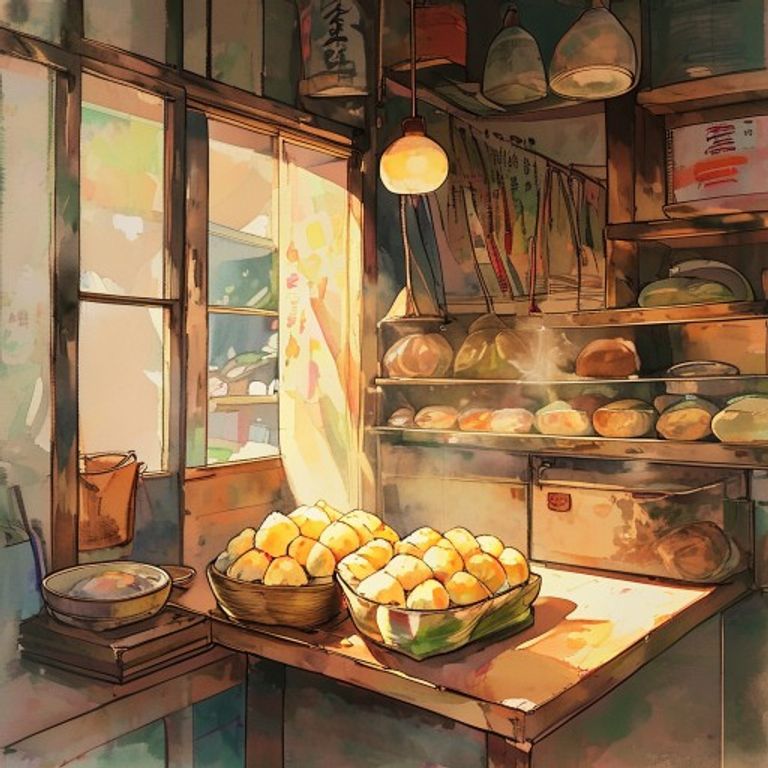 走進麻糬店：背心袋與麻糬的午後