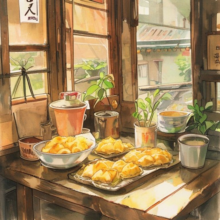 蔥油餅攤的日常：背心袋裝著什麼樣的故事