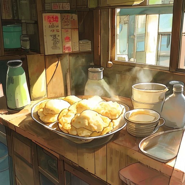 蔥抓餅攤裡的背心袋：一個不起眼卻少不了的角色