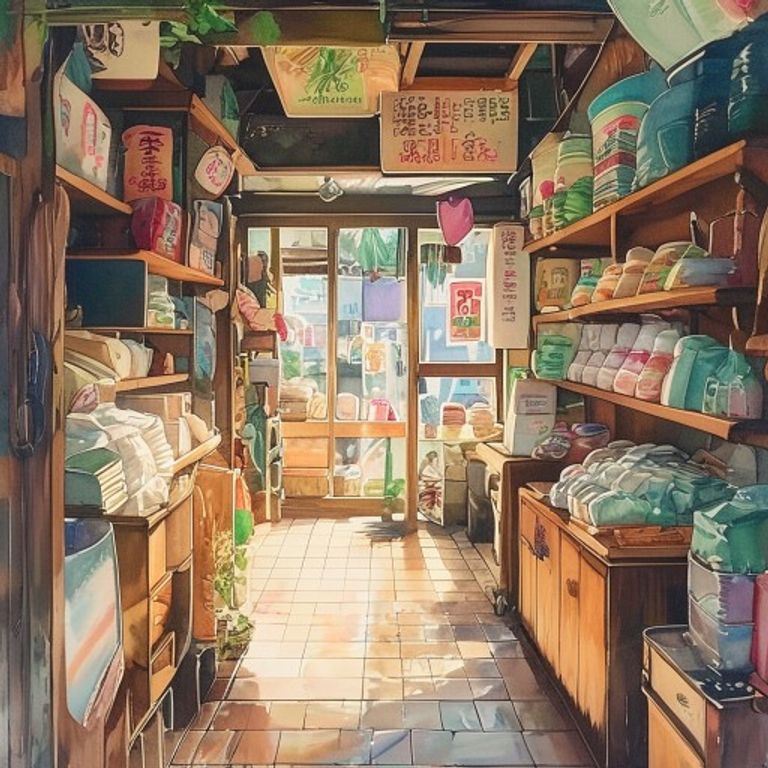 走進紀念品店：背心袋與紀念品的午後