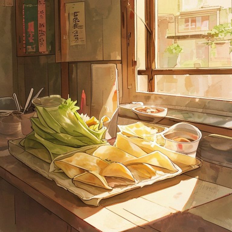 春捲攤的日常：背心袋裝著什麼樣的故事