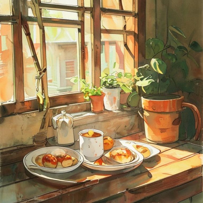 包子店蒸氣瀰漫，背心袋沾著一層薄薄的水氣