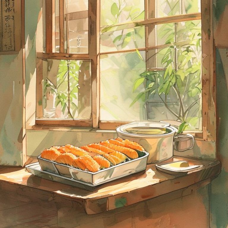 壽司外帶的日常：背心袋裝著什麼樣的故事