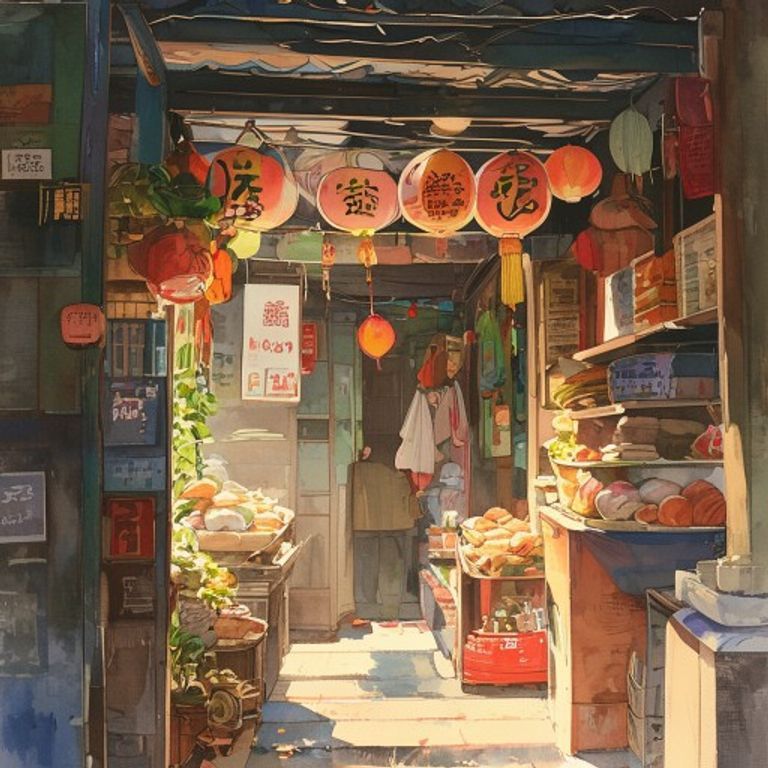 廟會的炸物攤：背心袋裝著一份赤腳的童年