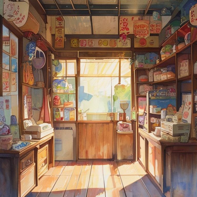 走進傳統玩具店：背心袋與玩具的午後